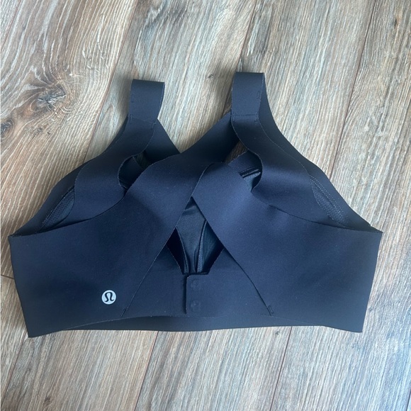 Lululemon Athletica Black Enlite Sports Bra 34B - Picture 2 of 7